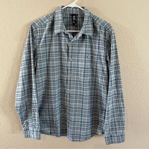 Mountain Hardwear Men’s Long Sleeve Cotton Shirt Size Medium